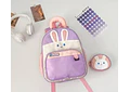 MOCHILA INFANTIL CON MONEDERO OSITO PANDA Y CONEJITO MOD# TX-99218 🐼🎋🐇