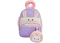 MOCHILA INFANTIL CON MONEDERO OSITO PANDA Y CONEJITO MOD# TX-99218 🐼🎋🐇