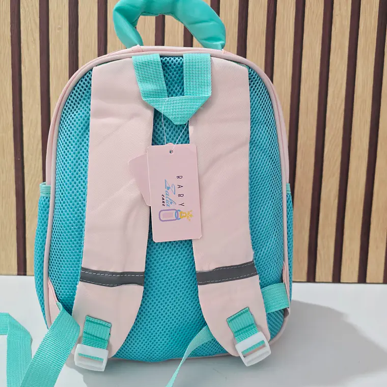 MOCHILA INFANTIL CON MONEDERO OSITO PANDA Y CONEJITO MOD# TX-99218 🐼🎋🐇 7