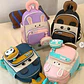MOCHILA INFANTIL CON MONEDERO OSITO PANDA Y CONEJITO MOD# TX-99218 🐼🎋🐇 - Miniatura 1