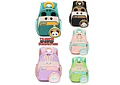 MOCHILA INFANTIL CON MONEDERO OSITO PANDA Y CONEJITO MOD# TX-99218 🐼🎋🐇