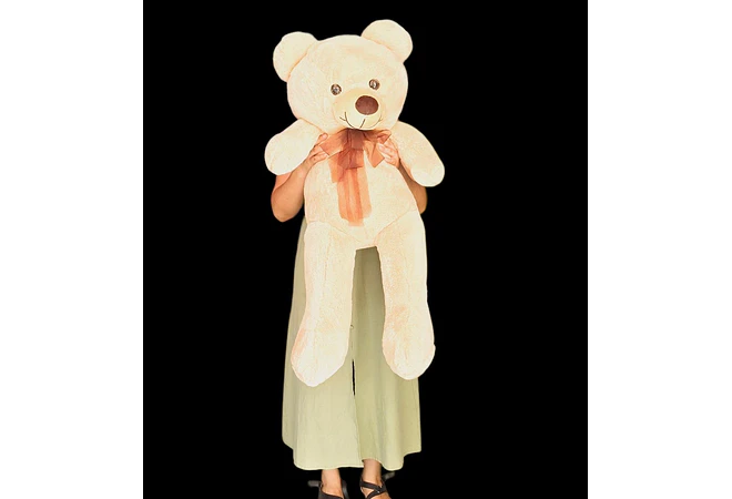 OSO DE PELUCHE GRANDE CON MOÑO 💝 🐻