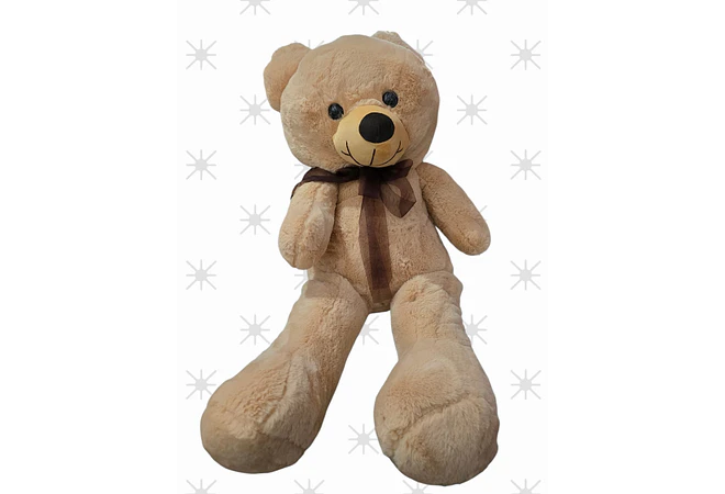 OSO DE PELUCHE GRANDE CON MOÑO 💝 🐻