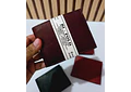 CARTERA BI-FOLD DE PIEL GENUINA/COLORES LISOS (VIENE EN BOLSITA)