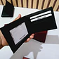 CARTERA BI-FOLD DE PIEL GENUINA/COLORES LISOS (VIENE EN BOLSITA) - Miniatura 3