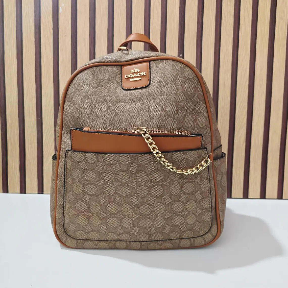 MOCHILA JUVENIL IMITACIÓN COACH MOD# JZ-081 2