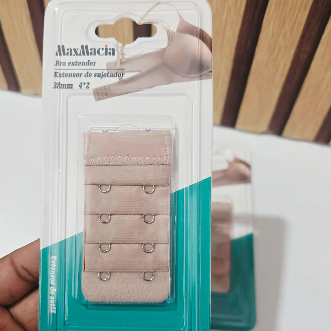 EXTENSOR PEQUEÑO PARA SUJETADOR (BRASIER)  BEIGE O NEGRO MOD# M21153 4