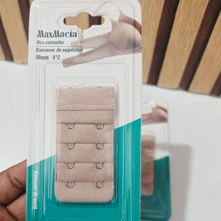 EXTENSOR PEQUEÑO PARA SUJETADOR (BRASIER)  BEIGE O NEGRO MOD# M21153 4