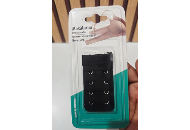 EXTENSOR PEQUEÑO PARA SUJETADOR (BRASIER)  BEIGE O NEGRO MOD# M21153