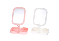 ESPEJO CON BASE Y  LUZ LED MOD# W-JF-112