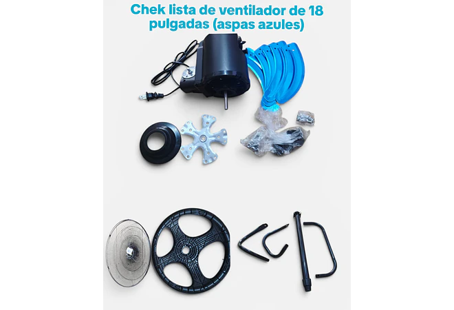 VENTILADOR DE 18 PULGADAS 3 EN 1 POTENCIA 60W