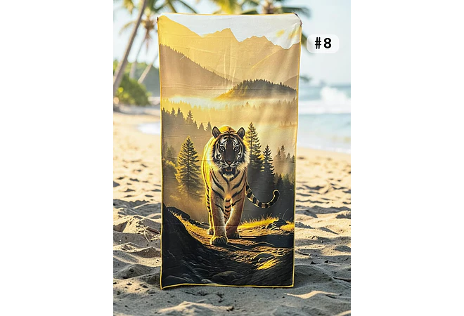 TOALLA PARA PLAYA VARIOS DISEÑOS MOD# T-30750🏝️🍹