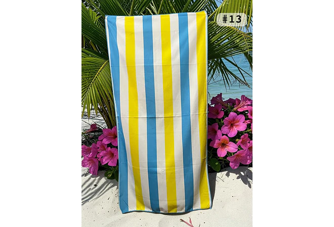 TOALLA PARA PLAYA VARIOS DISEÑOS MOD# T-30750🏝️🍹