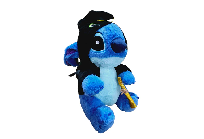 PELUCHE STICH CHIMUELO CON GORRO GRADUACIÓN MOD# 02 🎓