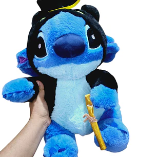 PELUCHE STICH CHIMUELO CON GORRO GRADUACIÓN MOD# 02 🎓