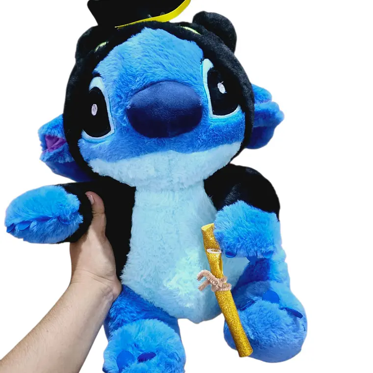 PELUCHE STICH CHIMUELO CON GORRO GRADUACIÓN MOD# 02 🎓 1