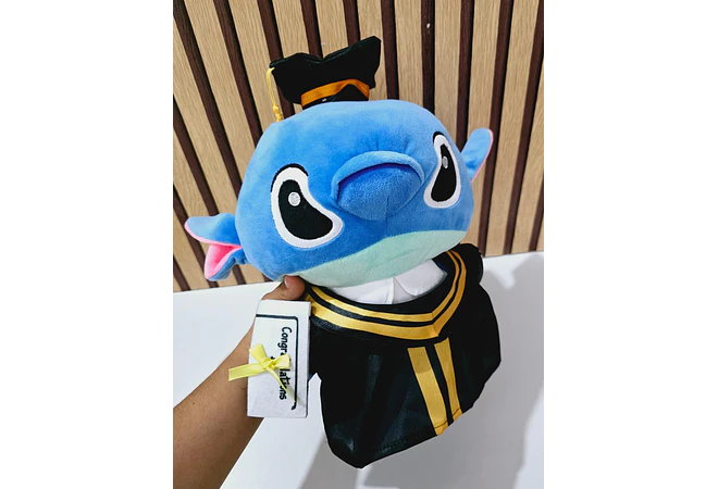 STITCH GRADUACIÓN 🎓🧸