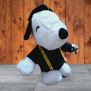 PELUCHE SNOOPY CON LENTES Y TOGA GRADUACIÓN 🎓  MOD#06