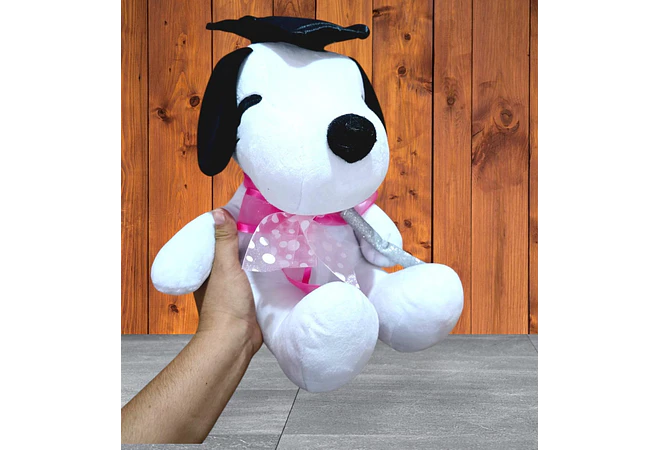 PELUCHE SNOOPY MOÑO GRADUACIÓN  MOD# 07
