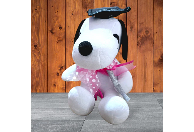 PELUCHE SNOOPY MOÑO GRADUACIÓN  MOD# 07