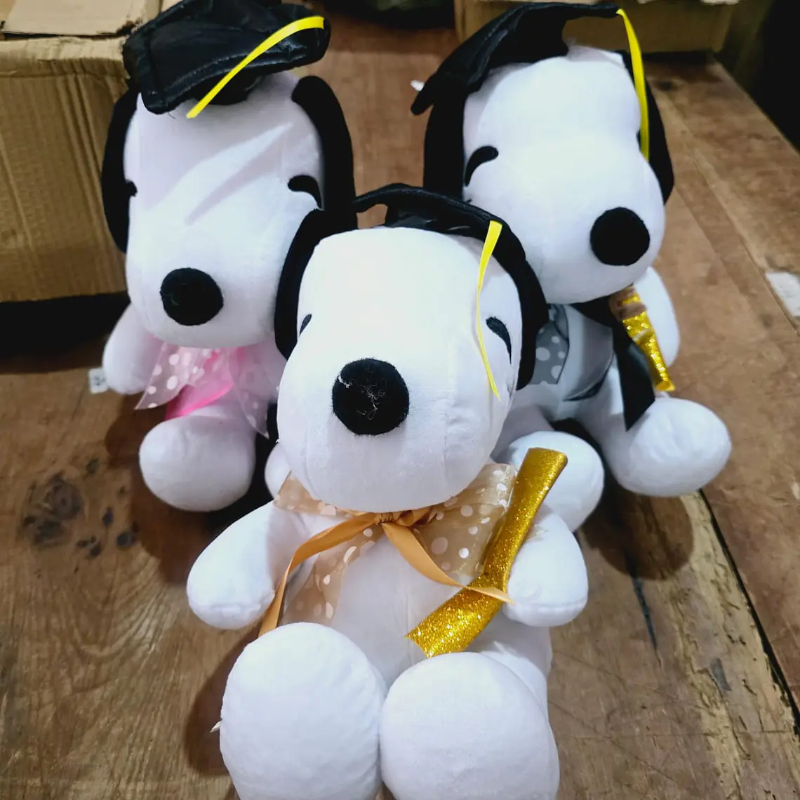 PELUCHE SNOOPY MOÑO GRADUACIÓN  MOD# 07 2