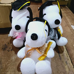 PELUCHE SNOOPY MOÑO GRADUACIÓN  MOD# 07