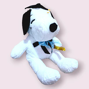PELUCHE SNOOPY DOBLE MOÑO GORRO DE GRADUACIÓN MOD# 08