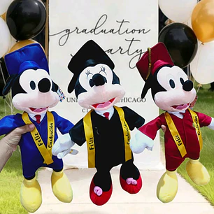 PELUCHE MIKY O MINIE GRADUACIÓN MOD# 10 🎓