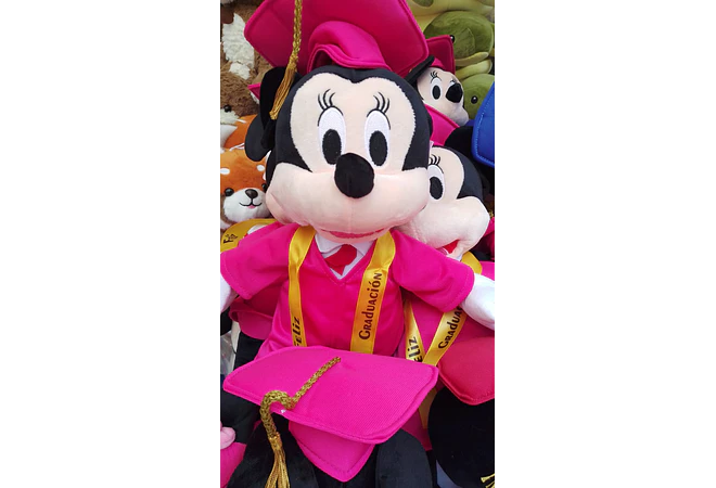 PELUCHE MIKY O MINIE GRADUACIÓN MOD# 10 🎓