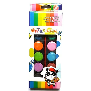 ACUARELA DE 12 COLORES PANDITA MOD# B-9009YH