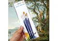 SET DE 6 PINCELES ARTIST BRUSHS MOD# 9003YH