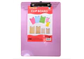 TABLA CON ABRAZADERA COLORES TRANSPARENTE MOD# SN-010J