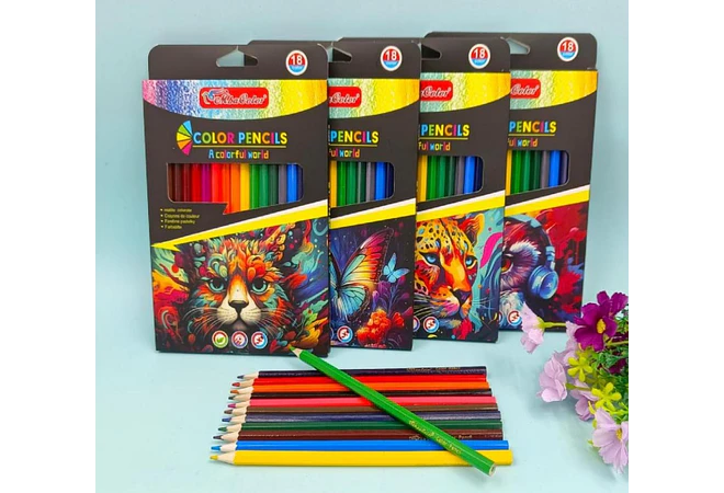 CAJA CON  COLORES BUENA PIXELIZACION ANIMALES  MOD# B-0013Q, 15Q Y 16Q