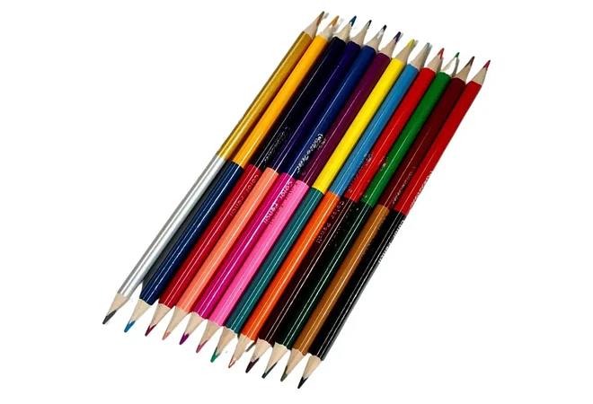 CAJITA CON 12 COLORES DOBLE PUNTA CANDY FLAVOR MOD# B-0017Q