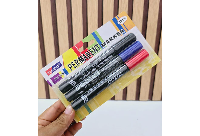SET DE 3 MARCADOR SE ACEITE PERMANENTE MOD# 6002JH
