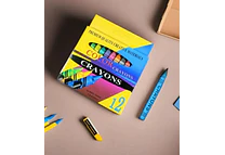 CAJITA CON 12 CRAYOLAS PREMIUM QUALITY  MOD# TK-7116