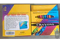 CAJITA CON 12 CRAYOLAS PREMIUM QUALITY  MOD# TK-7116