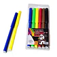 SET DE PLUMONES COLOR FIBRE 6, 12, 18 Ó 24 PZ A ELEGIR MOD# B8000SC, 1SC, 2SC, 3SC - Miniatura 2