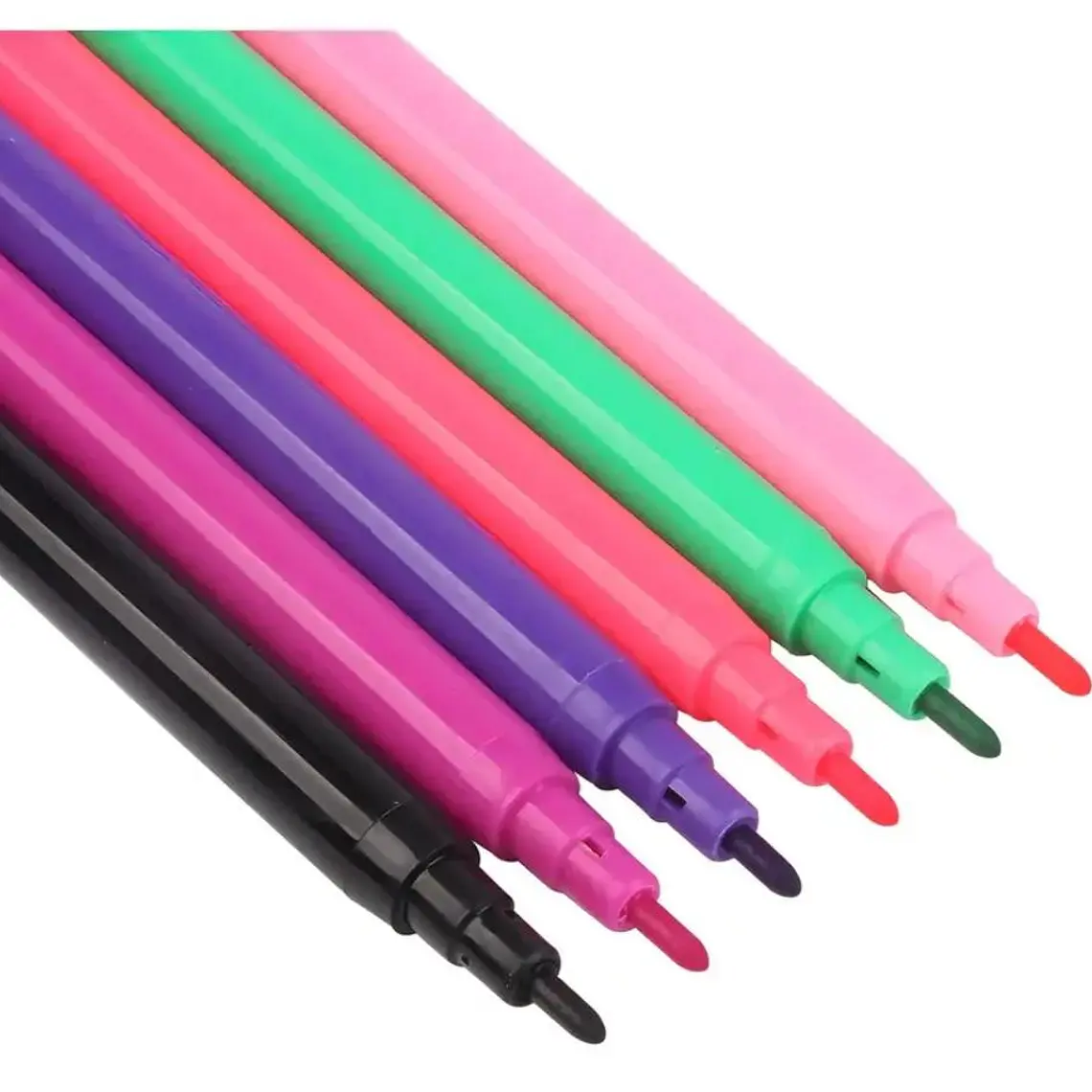 SET DE PLUMONES COLOR FIBRE 6, 12, 18 Ó 24 PZ A ELEGIR MOD# B8000SC, 1SC, 2SC, 3SC 5