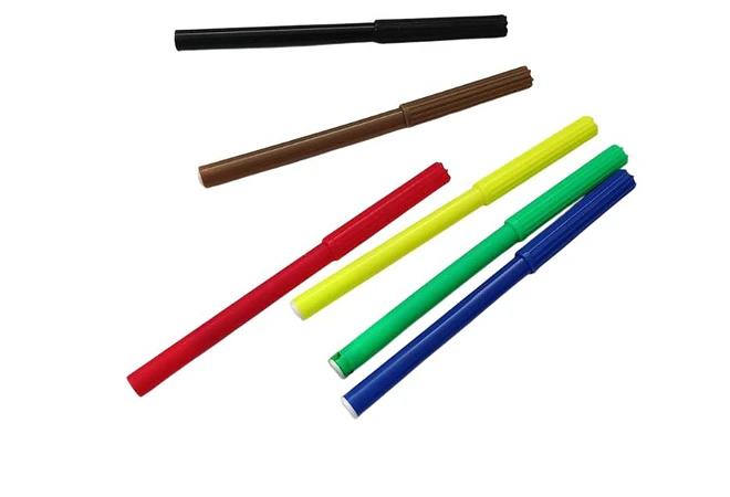 SET DE PLUMONES COLOR FIBRE 6, 12, 18 Ó 24 PZ A ELEGIR MOD# B8000SC, 1SC, 2SC, 3SC