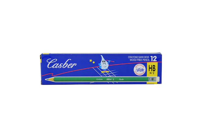 CAJITA CON 12 LAPICES GOOD LUCKY HB N°2 MOD# FL-655