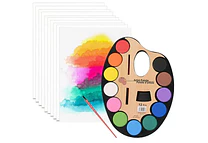 🎨PALETA DE ACUARELA 12 COLORES MOD# B-9005YH