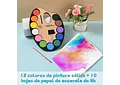 🎨PALETA DE ACUARELA 12 COLORES MOD# B-9005YH