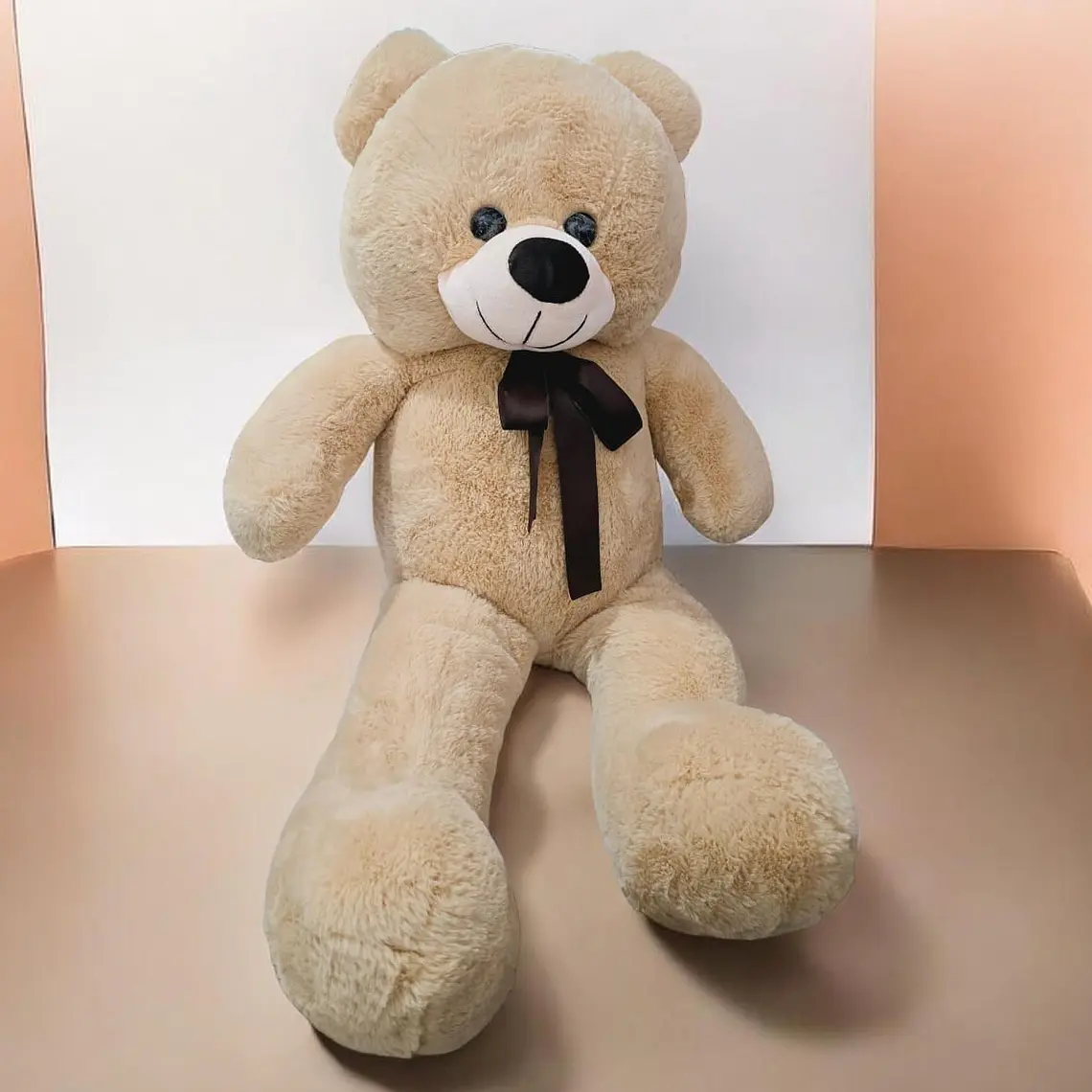 OSO DE PELUCHE GRANDE CON MOÑO 💝 🐻 2