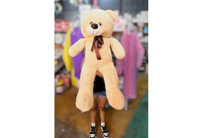 OSO DE PELUCHE GRANDE CON MOÑO 💝 🐻