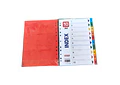 BOLSA CON 10 DIVISORES E INDICE PARA CARPETA MOD# SN-006J