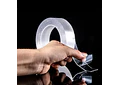 2MTS CINTA  ADHESIVA  DOBLE CARA TRANSPARENTE MOD# JD-8001