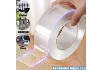 2MTS CINTA  ADHESIVA  DOBLE CARA TRANSPARENTE MOD# JD-8001