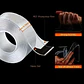 1M  CINTA  ADHESIVA  DOBLE CARA TRANSPARENTE MOD# JD-8002 - Miniatura 1