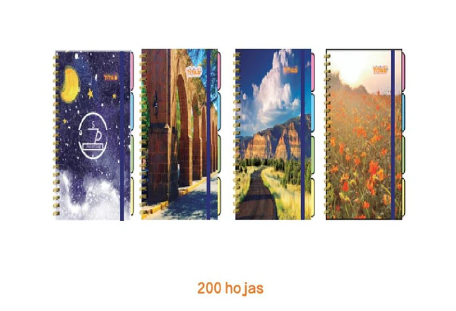 RAYA LIBRETA PROFESIONAL GRANDES CON 200 HOJAS DE PASTA DURA MOD# TK-0135BJ